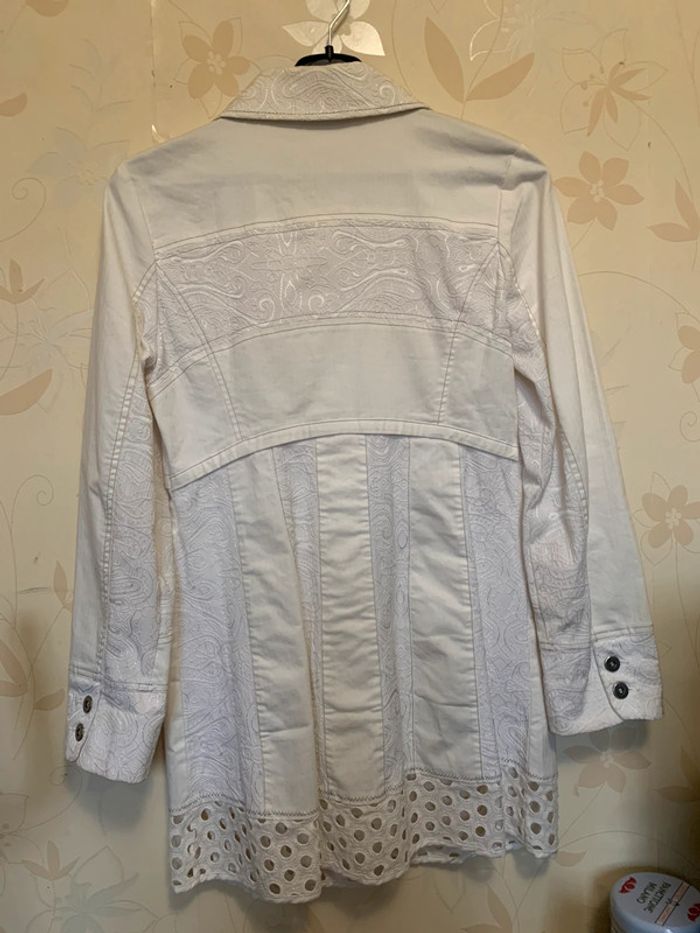Longue veste blanche taille S/M - photo numéro 15