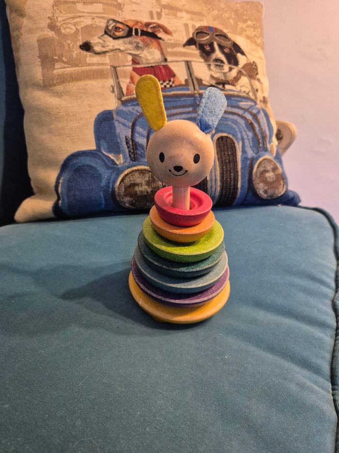 Jeu d'empilement lapin Nature et Découvertes