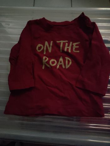 T-shirt manche longue 6 mois