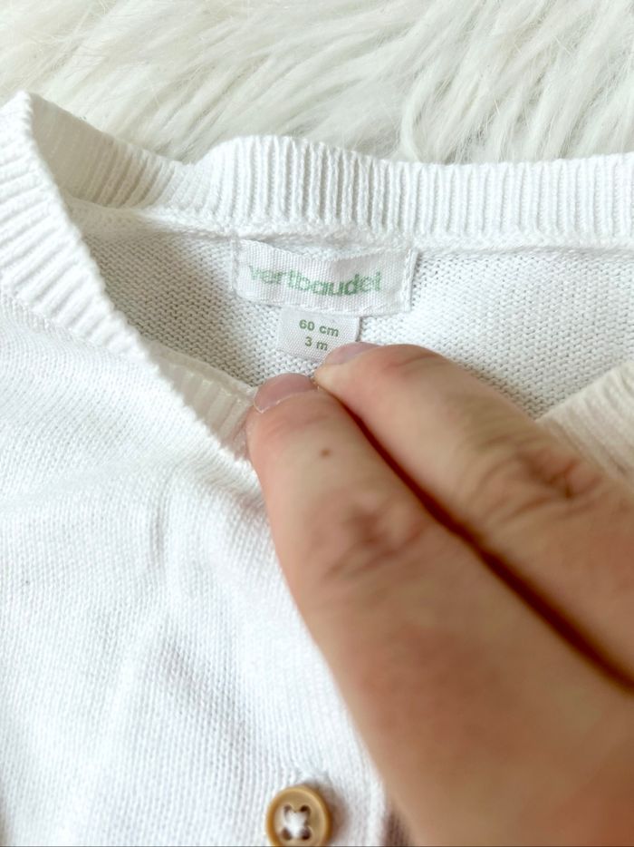 Gilet blanc - photo numéro 2