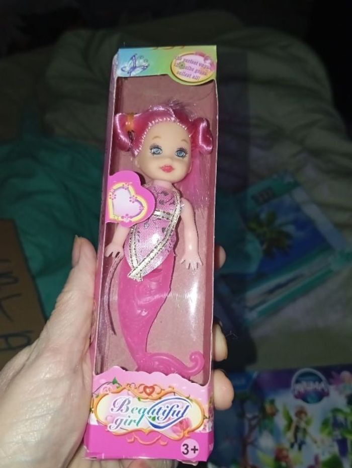Mini poupée Sirène