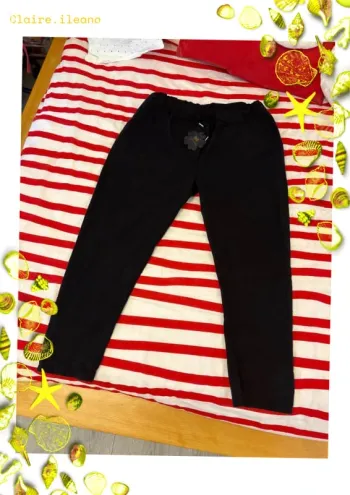 🛑 pantalon fluide noir 🛑 3XL