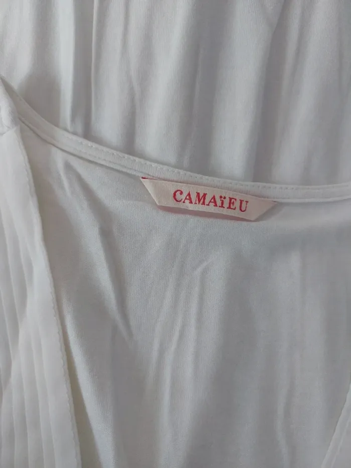Débardeur en Jersey décolleté V plissé - photo numéro 5
