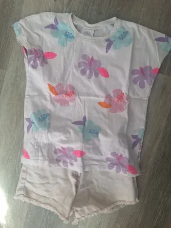 Tshiet et short 4/5ans