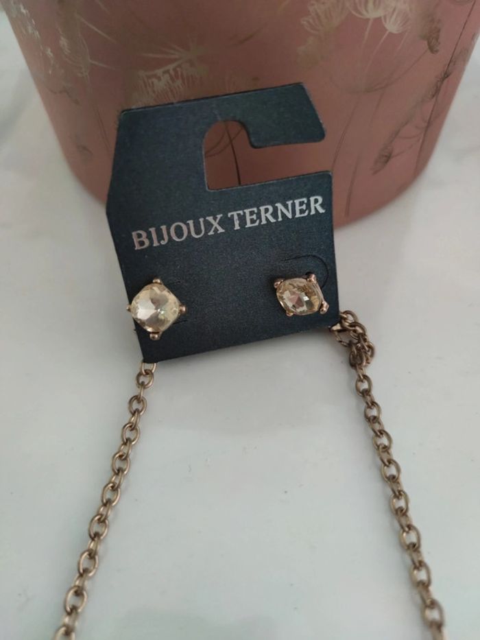 Parure collier boucles d'oreilles - photo numéro 3
