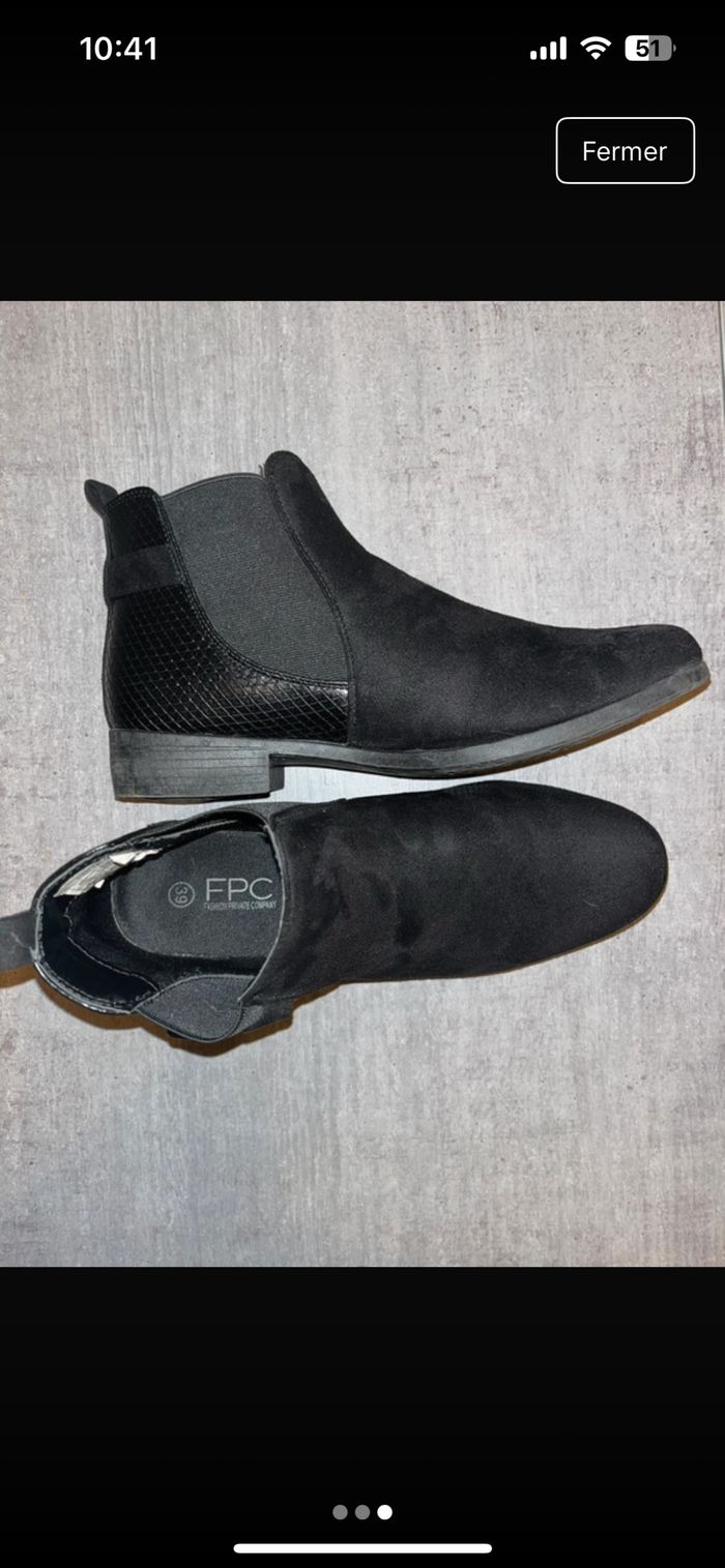 Bottines plates - photo numéro 3