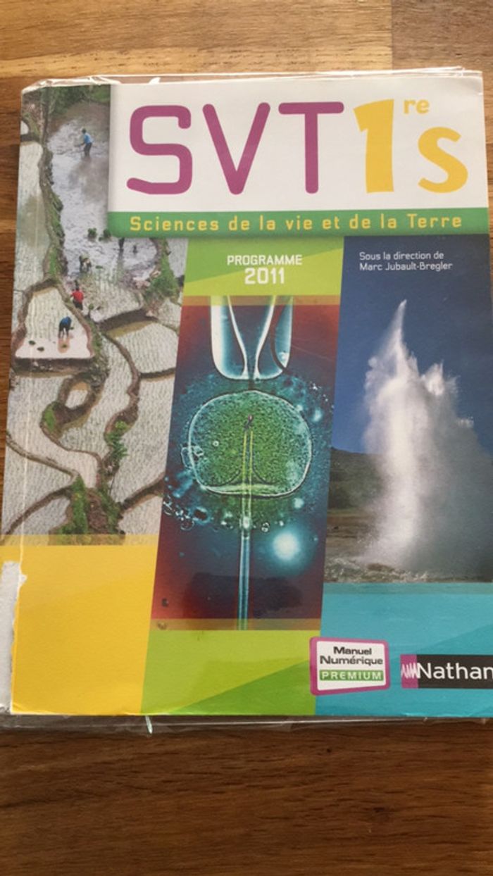 Svt 1 ère S Nathan 9782091723129