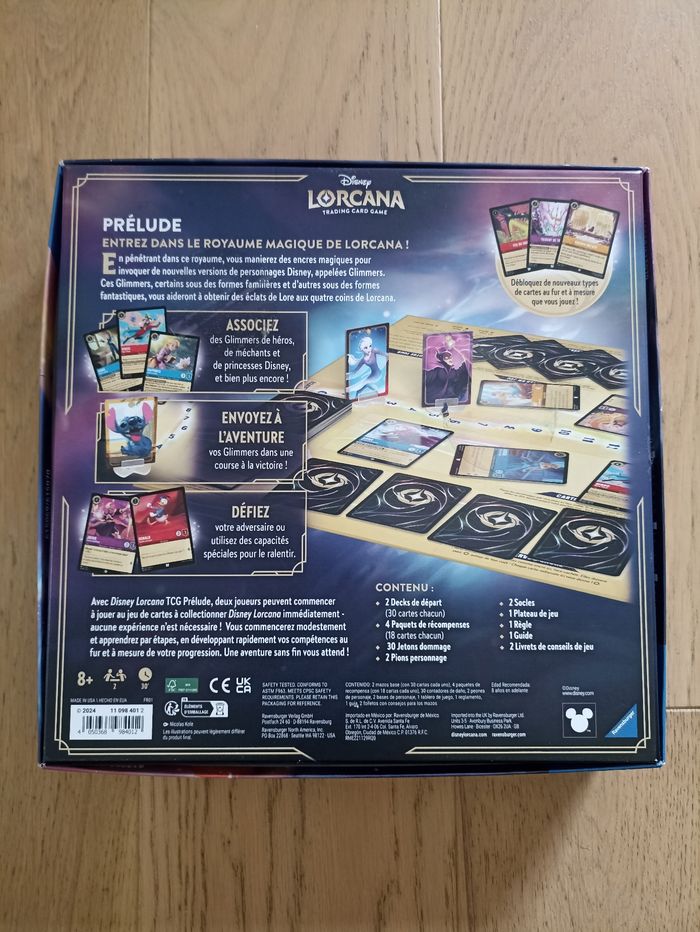 Disney Lorcana - jeu de société - Boîte d'apprentissage au jeu de cartes à collectionner - photo numéro 2