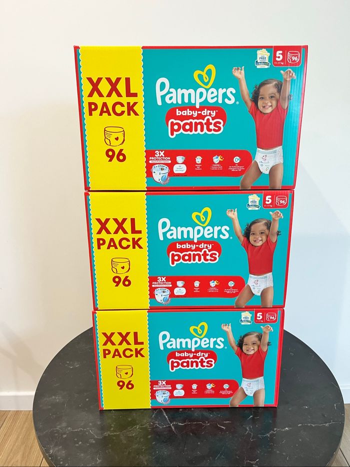 Pampers Baby-Dry Pants Taille 5 – 288 couches culotte