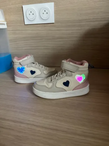Chaussures enfant fille lumineuses