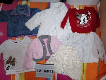 Veste gilet pull 12 mois