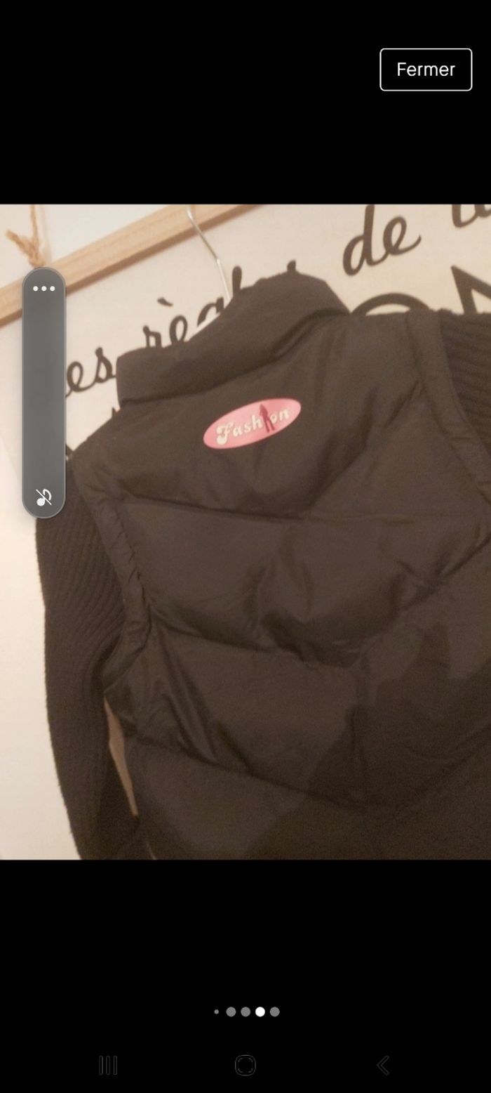 Doudoune bi-matière - photo numéro 4