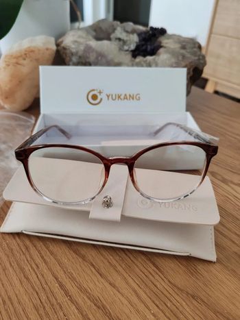 Lunette anti reflet lumière bleu avec accessoires
