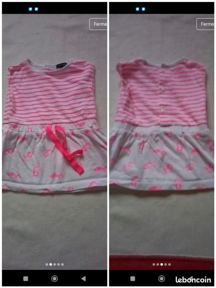 Lot ensembles été fille taille 3 mois - photo numéro 2