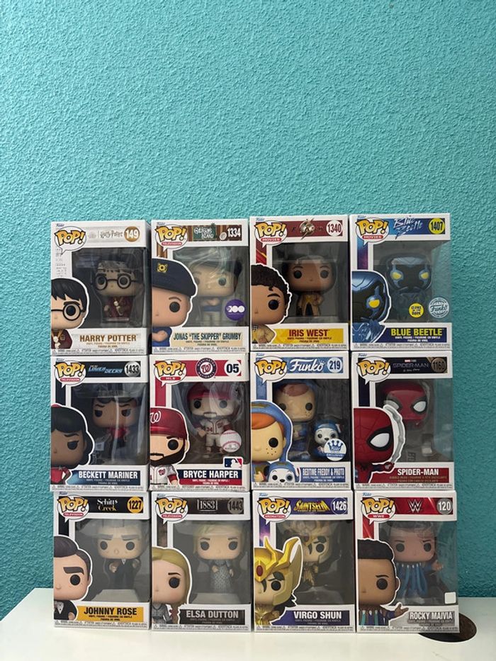 Lot de 12 Funko pop