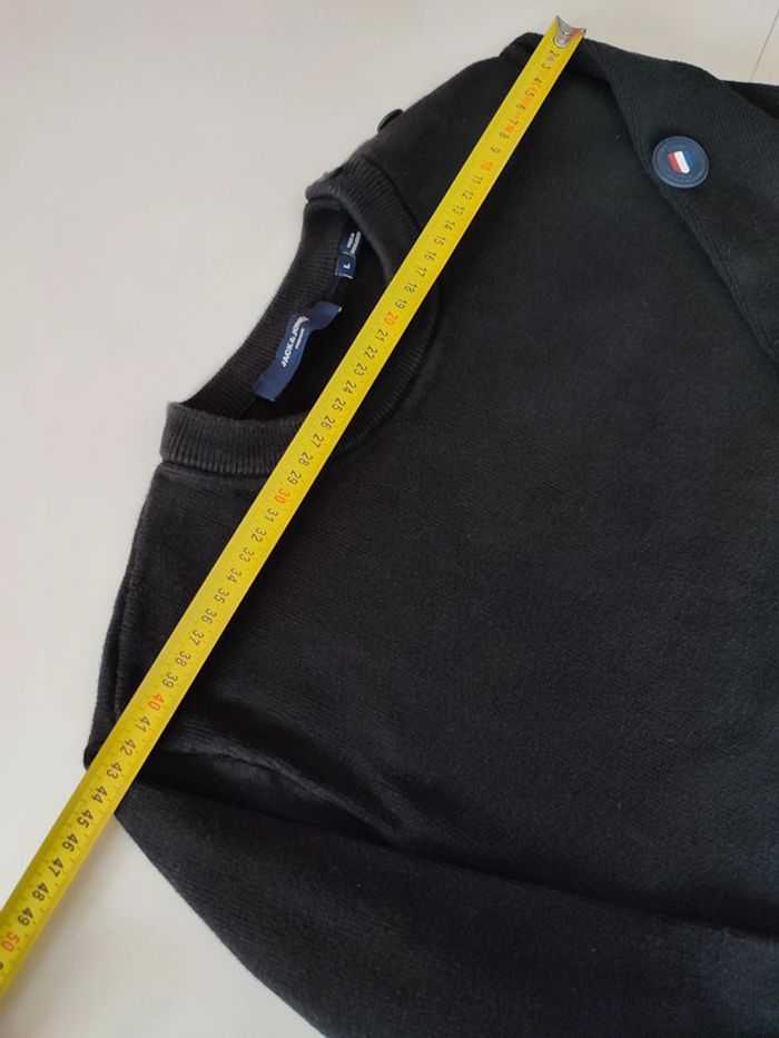 Pull Jack & Jones Premium noir - Taille L - photo numéro 9