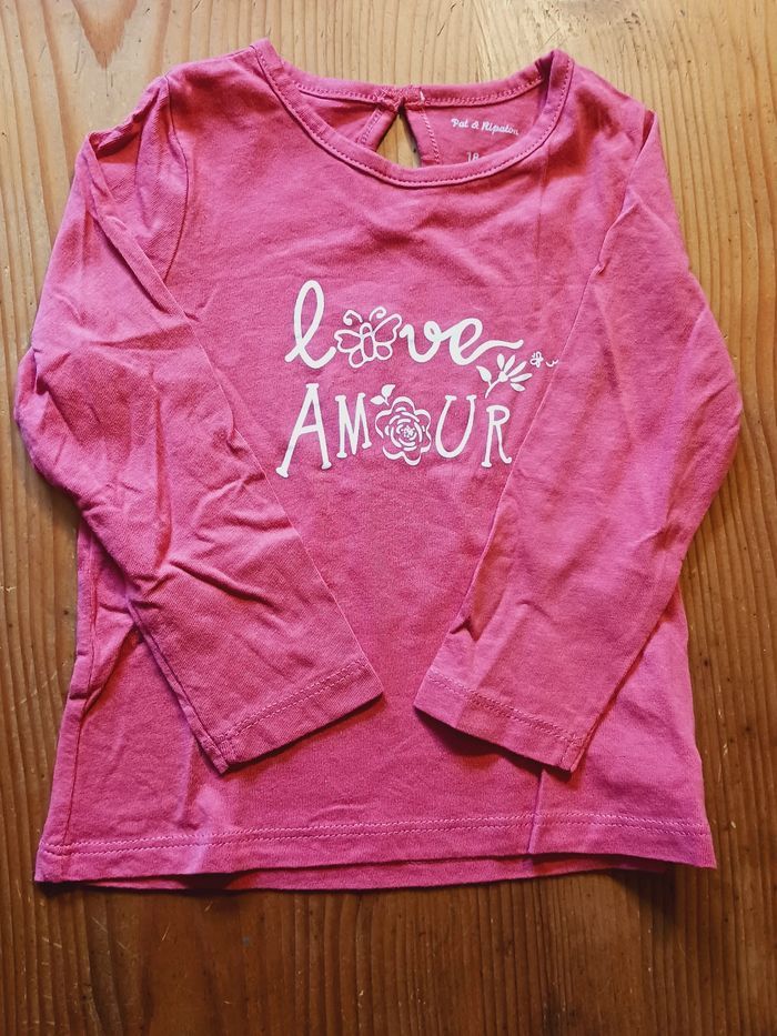 T.shirt fille - 18 mois - Différentes marques - photo numéro 3