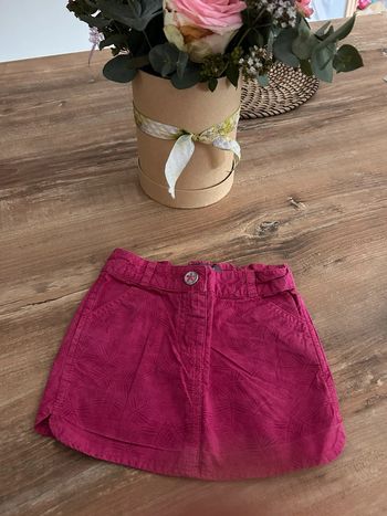 Jupe rose 2 ans