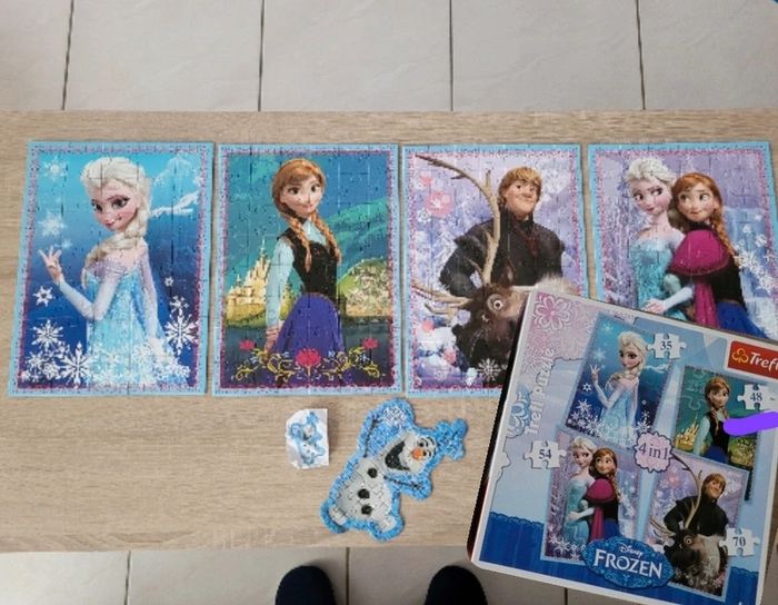 Puzzles Reine des neiges Disney