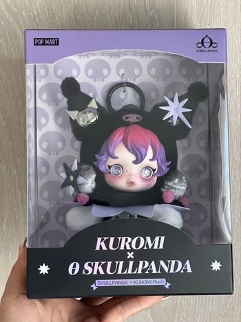 Skullpanda Kuromi plush pendant