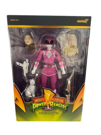 Figurine Mighty Morphin Power Rangers Super 7 neuf