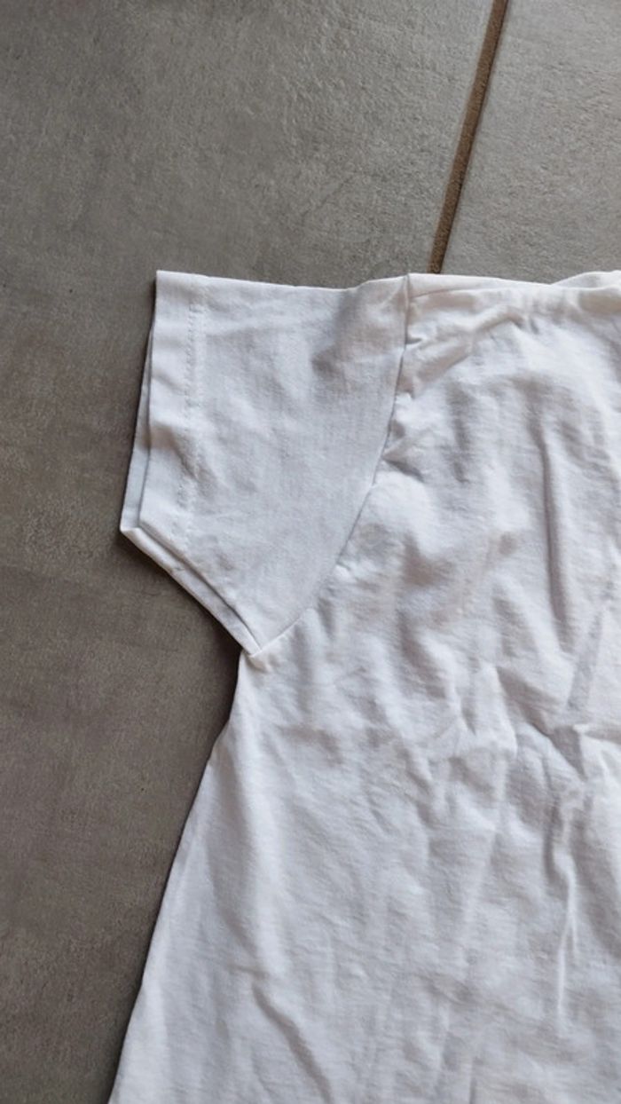 Tee-shirt blanc fruit of the loom taille 3/4 ans - photo numéro 7