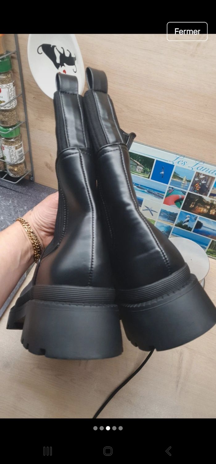 Botte neuve noir - photo numéro 3