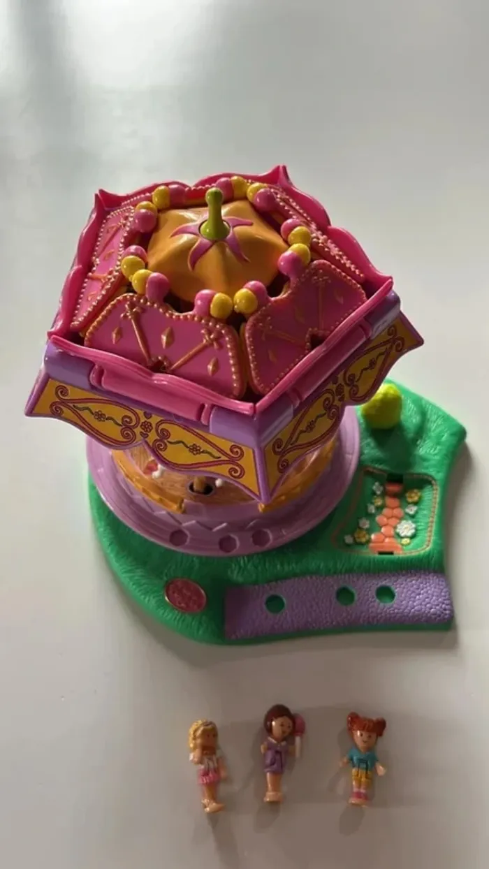 Polly pocket spin pretty carousel vintage - photo numéro 11