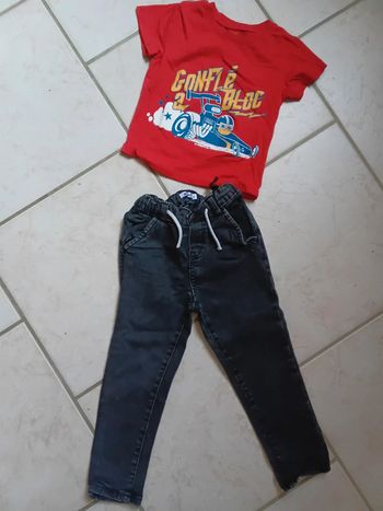 🌹ensemble garçon  3 ans gemo/Tissaia 🌹