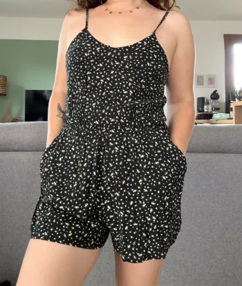Combi-short à fleur