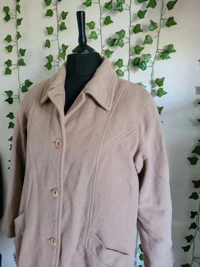 Manteau Germon Paulette laine et cachemire 44 - photo numéro 2