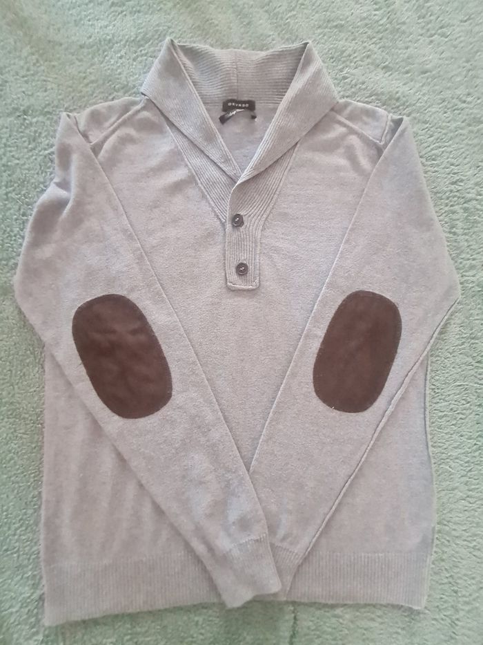 Pullover gris Devred taille M mélangé cachemire - photo numéro 4