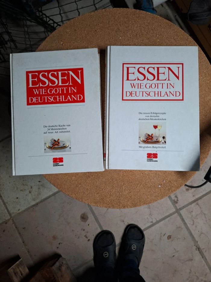 Essen wie gott in Deutschland tome 1 & 2 Zabert Sandmann
