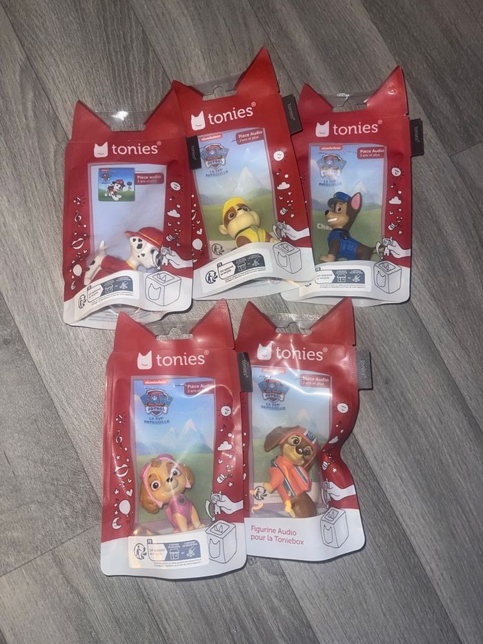 Lot figurines tonies pat patrouille