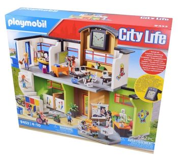 École playmobil avec accessoires