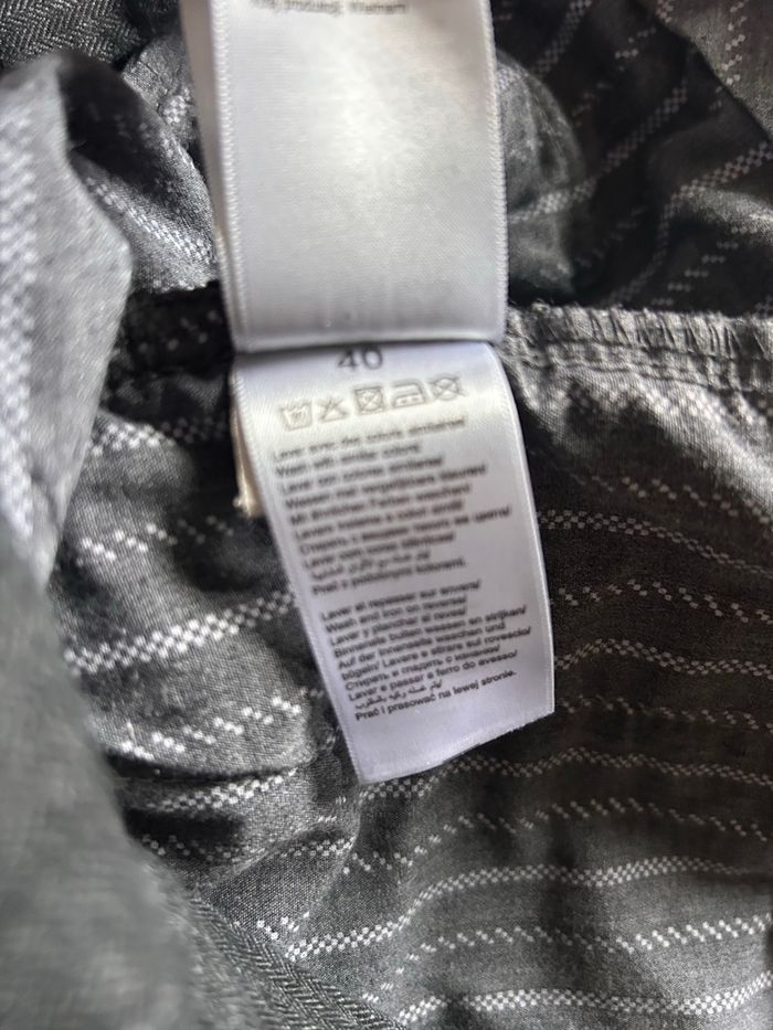 Pantalon tendance slim chevrons marine 40 Jules - photo numéro 4