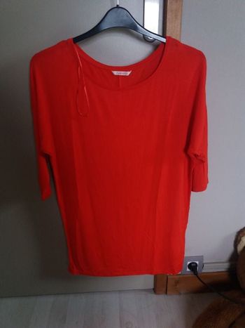 Robe tunique rouge