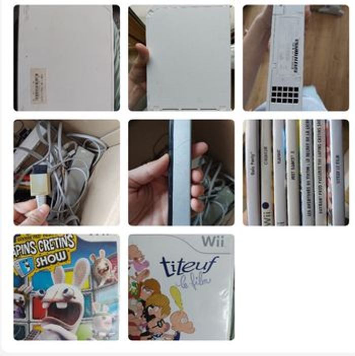 WII + 7 jeux état occasion