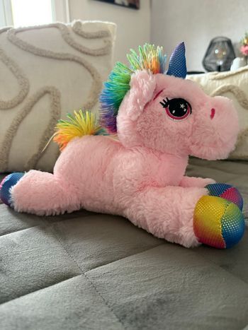 Peluche licorne 