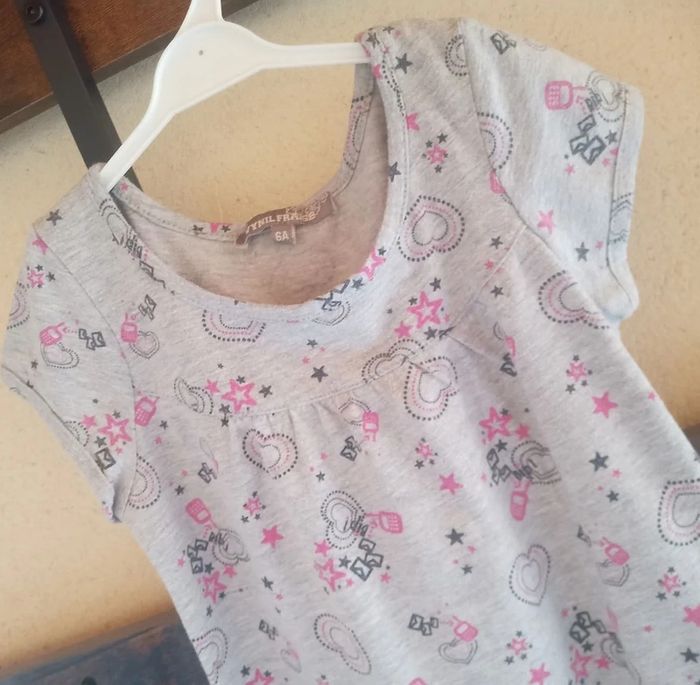 Tee-shirt imprimé 6 ans - photo numéro 5