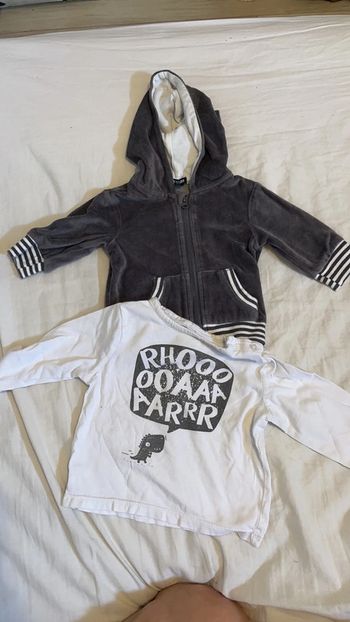 Ensemble veste et sweat-shirt