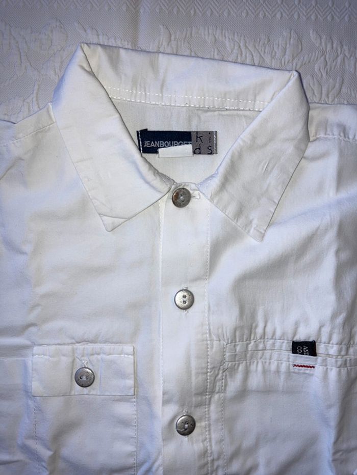 Chemise Jean Bourget 4 ans blanche ML - photo numéro 2