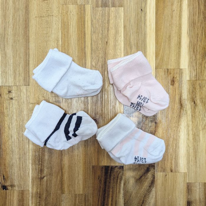 Lot de 12 paires de chaussettes - 13/14 0-6 mois - antidérapante - photo numéro 2