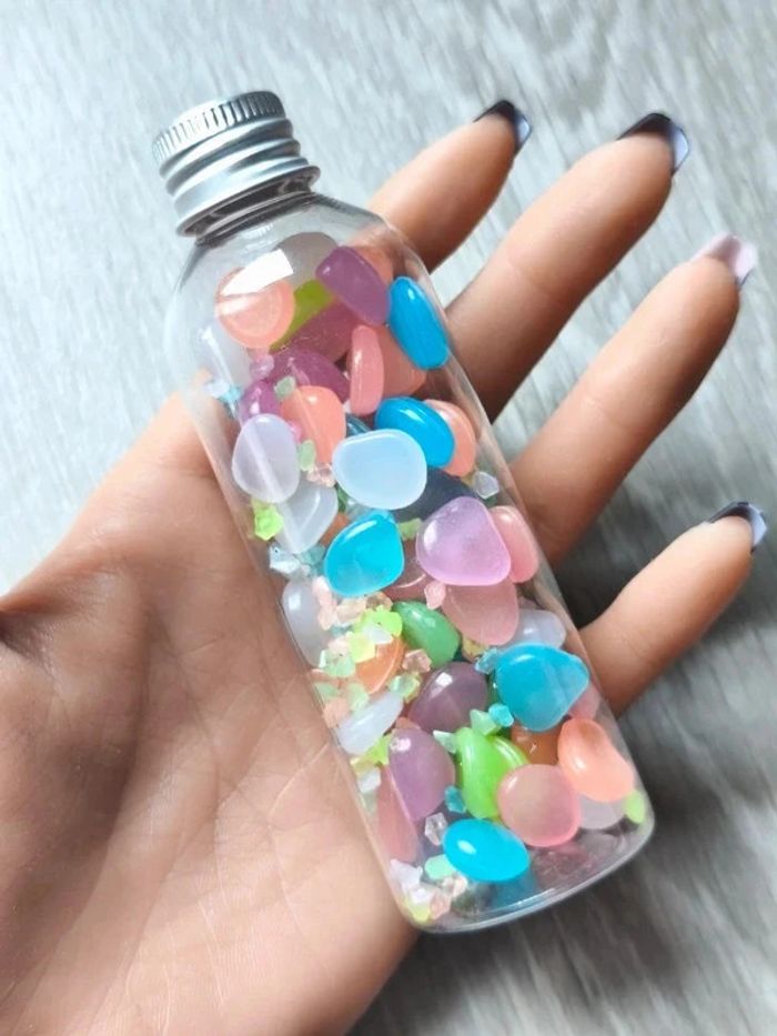 Bouteille sensorielle lumineuse retour au calme - photo numéro 3