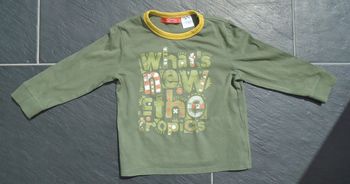 Joli tee-shirt manches longues garçon 3 ans (94 cm)