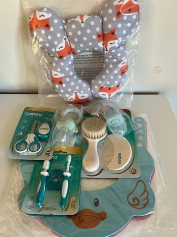 Kit naissance : grignoteuse, tétine, coupe ongle