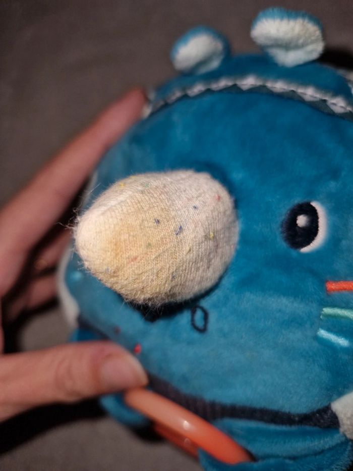 Peluche d’activités Marius le Rhinocéros - Lilliputiens - photo numéro 8