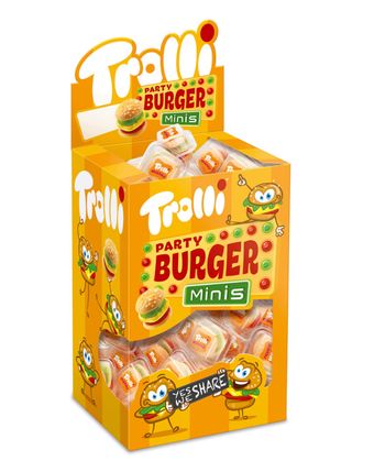 Mini burger trolli