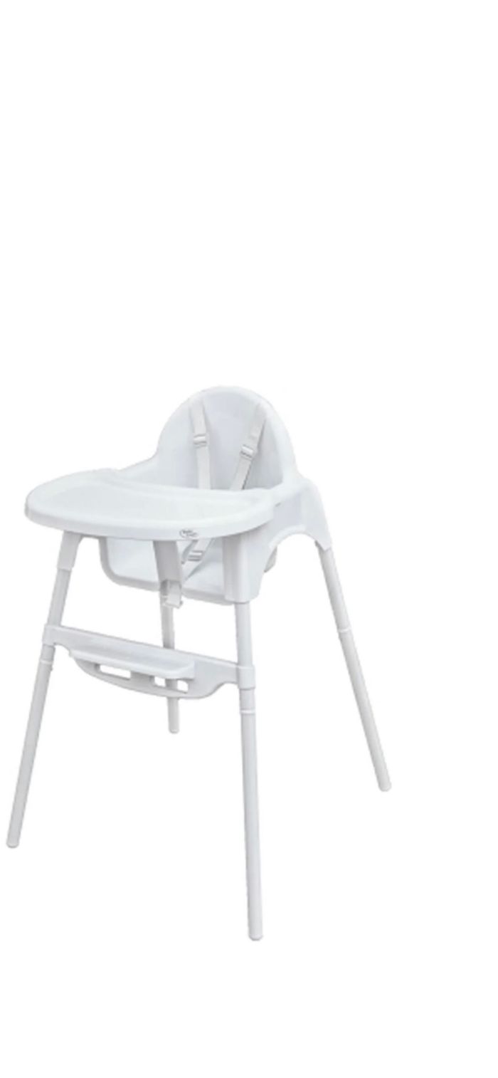 Chaise haute blanche - photo numéro 2
