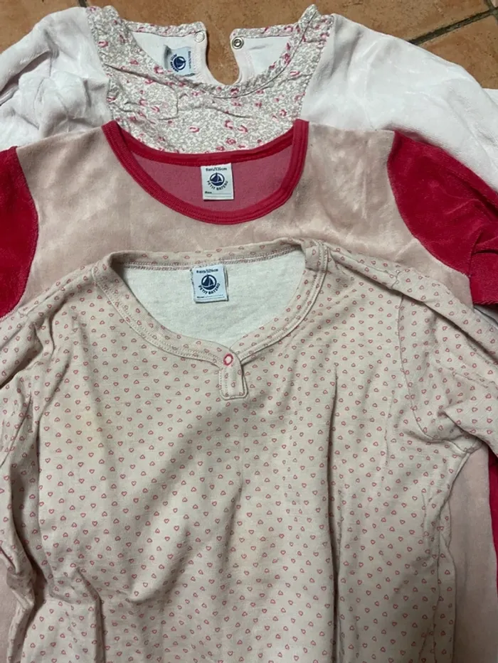 Lot 5 pièces pyjama petit bateau - photo numéro 2